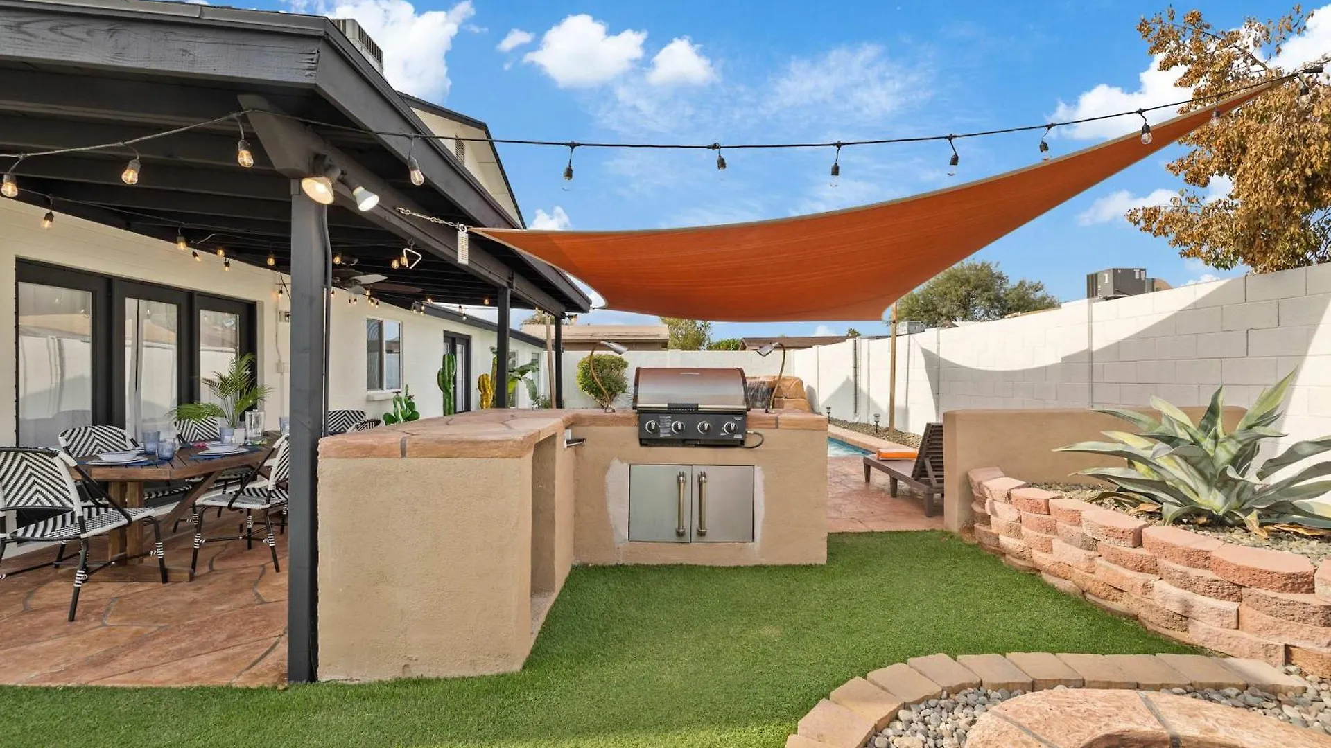 Hébergement de vacances Stylish 4Br Poolside Paradiseoutdoor Gamesgrill Phoenix